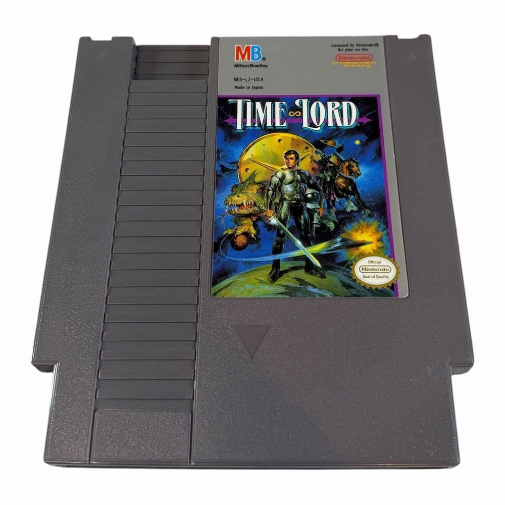 NES Time Lord Authentic Nintendo Game Cartridge 1990 Tested & Working